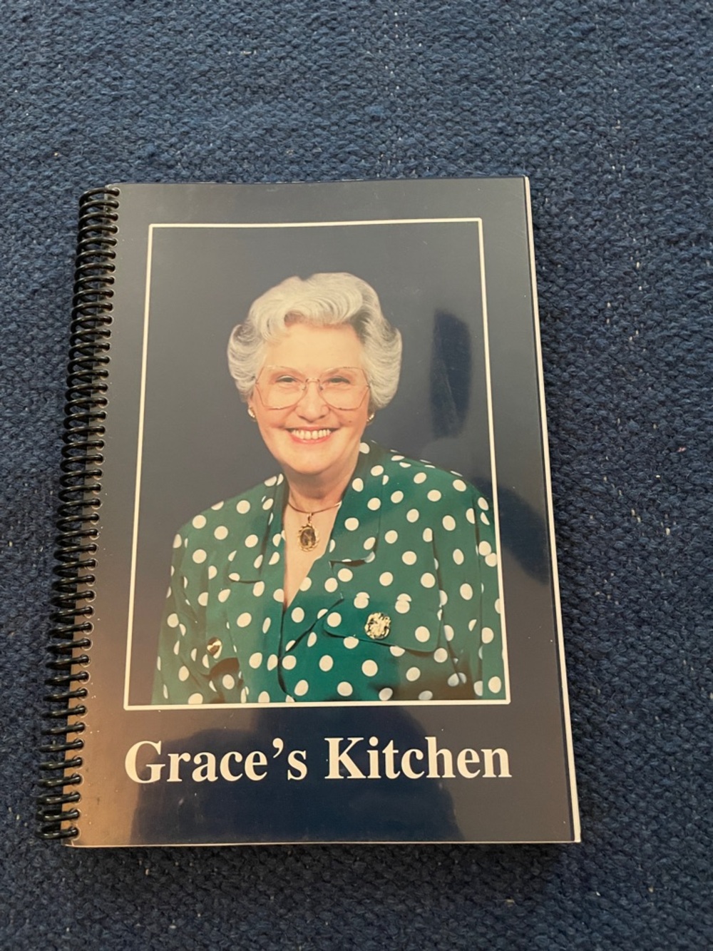 Green Polka Dot Recipe Binder